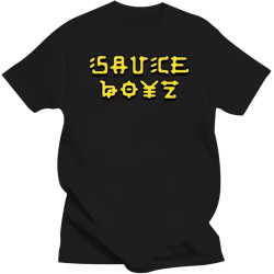 Hip Hop American Rapper Eladio Carrion T Shirt Sauce Boyz Music Album Graphic Print T-Shirts Black Hip Hop American Rapper Eladio Carrion T Shirt Sauce Boyz Music Album Graphic Print T-Shirts Black