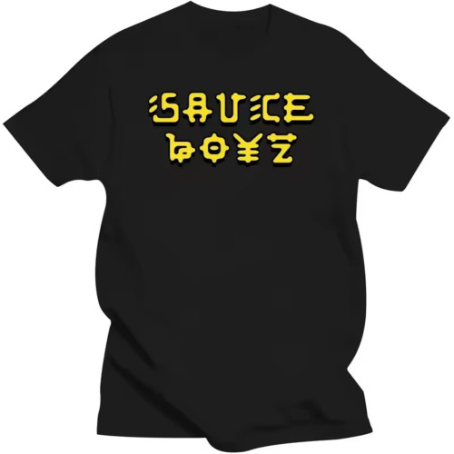 Hip Hop American Rapper Eladio Carrion T Shirt Sauce Boyz Music Album Graphic Print T-Shirts Black