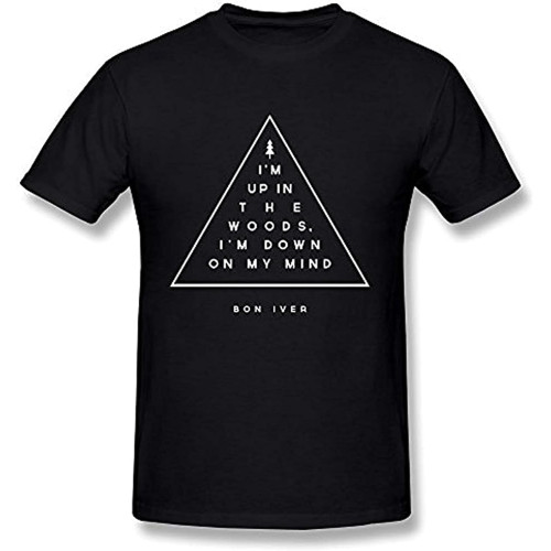 Men' Bon Iver Giftsandise Redbubble T Shirt Black Men' Bon Iver Giftsandise Redbubble T Shirt Black