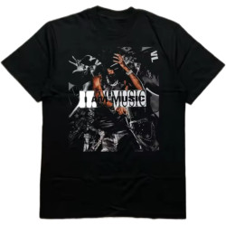 Men's Black Crew - Neck, 200g Cotton Short - Sleeves, T - Shirt Black Men's Black Crew - Neck, 200g Cotton Short - Sleeves, T - Shirt Black