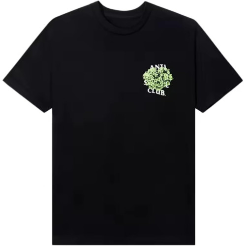 Green Tree Printed American Short Sleeve T-Shirt Couple's Half Sleeve Tops Men's and Women's Street Black Green Tree Printed American Short Sleeve T-Shirt Couple's Half Sleeve Tops Men's and Women's Street Black