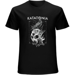 Katatonia Swedish Heavy Metal Music Band Album Graphic T-Shirt Black Katatonia Swedish Heavy Metal Music Band Album Graphic T-Shirt Black