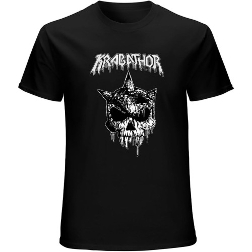 Men' T-Shirts KRABATHOR Osdm T-Shirt Master Benediction Sinister Morta Skuld Desultory Asphyx Black