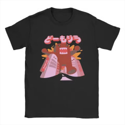 Domozilla Domo Kun Doll Men T Shirts Casual Tees Short Sleeve Round Collar T-Shirts 100% Cotton Clothes Black Domozilla Domo Kun Doll Men T Shirts Casual Tees Short Sleeve Round Collar T-Shirts 100% Cotton Clothes Black