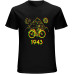 Fashion T-Shirts Bicycle Day 1943 Vintage Gift Idea Black