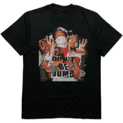 Men's Black Short - Sleeves Crew - Neck, T - Shirt with Eye - Catching Slogan Heat Transfers Black Men's Black Short - Sleeves Crew - Neck, T - Shirt with Eye - Catching Slogan Heat Transfers Black
