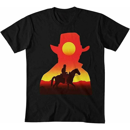Red_Dead_Redemption_T_Shirt_for_Men_Women_S-4XL Black