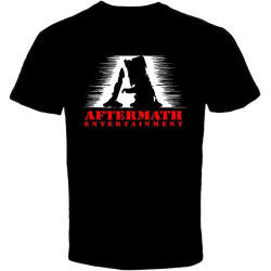 to Aftermath Entertainment Rap Label 3 T Shirt Black