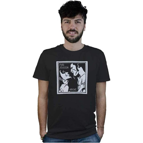T-Shirt Rock Above, Maglietta Musica Supergruppo Seattle N Black T-Shirt Rock Above, Maglietta Musica Supergruppo Seattle N Black