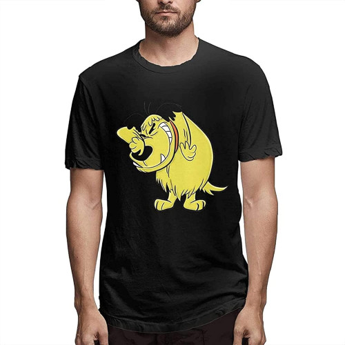 Dastardly and Muttley Men's T-Shirt Fashion Short Sleeve Black