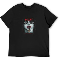 Fashion T-Shirts Fozzy Judas Rising Kings Road Merchandise Black Fashion T-Shirts Fozzy Judas Rising Kings Road Merchandise Black
