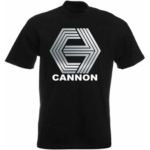 Cannon Films Retro Movie Studio Men's Short-Sleeve T-Shirt Black