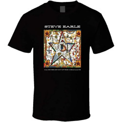 to Steve Earle 3 T Shirt Black to Steve Earle 3 T Shirt Black