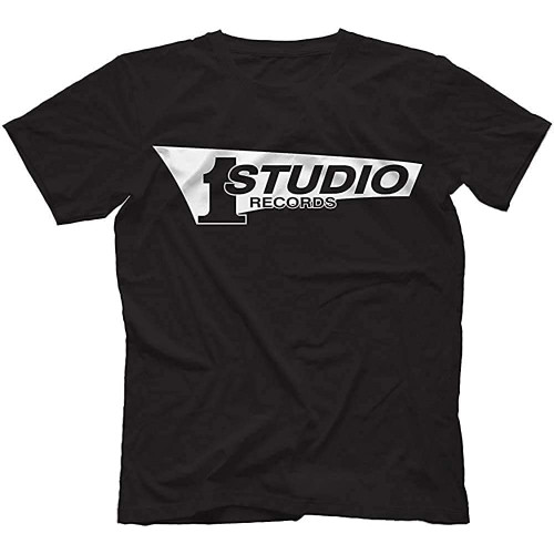 Studio One Records T-Shirt 100% Cotton Black Studio One Records T-Shirt 100% Cotton Black
