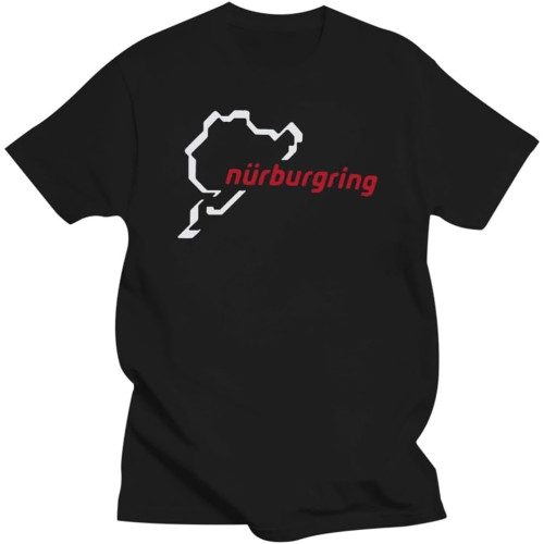 Men T Shirt Popular Nurburgring Circuit Black T Shirt s Short Sleeve Cotton Fashion T Shirt Casual Tops Clothing Women