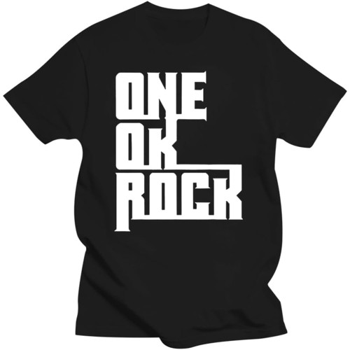 Limited ONE OK Japanese Mens Black T-Shirt Short Sleeve Casual,Reasonable tee Shirt