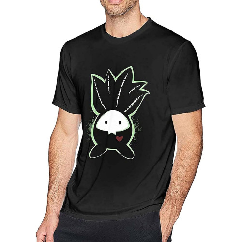 Odd-Ish Men's T-Shirt Adult Short Sleeve Tee Fashion Summer Tops T-Shirt Black