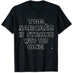 The Sarcasm is Strong with This One Shirt Funny Shirt Street Cotton Men T Shirt Personalized Graphic T Shirt