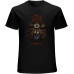 Death Symbolic T-Shirt Graphic Mens Basic Black Unisex Cotton Casual Tee Death Symbolic T-Shirt Graphic Mens Basic Black Unisex Cotton Casual Tee