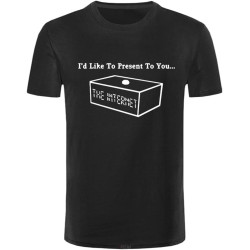 The IT Crowd Men and Fashion T-Shirt Round Collar The IT Crowd Men and Fashion T-Shirt Round Collar