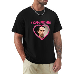 I Can Fix Him Succession Kendall Roy T-Shirt Vintage Clothes Short Sleeve Custom t Shirts Design Your own t Shirt Men