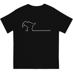 La Linea Look Tshirt Graphic Men Tops Vintage Fashion Polyester Streetwear Harajuku T Shirt