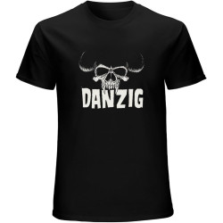 Danzig Punk Band T-Shirt Graphic Mens Basic Black Unisex Cotton Casual Tee Danzig Punk Band T-Shirt Graphic Mens Basic Black Unisex Cotton Casual Tee