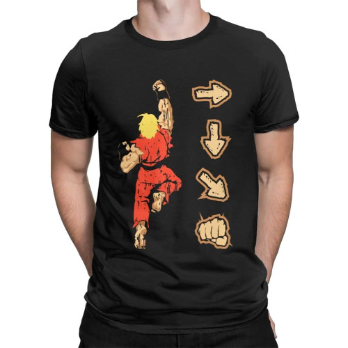 Vintage Street-Fighter Men Casual Fighting Skills T Shirt for Men Casual Tee Short Sleeve Round Neck Tshirt Unique Gift Clothes Vintage Street-Fighter Men Casual Fighting Skills T Shirt for Men Casual Tee Short Sleeve Round Neck Tshirt Unique Gift Clothes