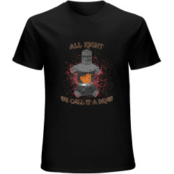 We Call It A Draw Monty Fun Tv Python The Holy Kinght Grail Graphic Unisex Tee Shirt Black We Call It A Draw Monty Fun Tv Python The Holy Kinght Grail Graphic Unisex Tee Shirt Black