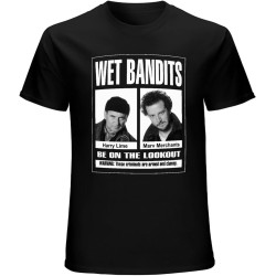 Men's Home Alone Wet Bandits T-Shirt Black Men's Home Alone Wet Bandits T-Shirt Black
