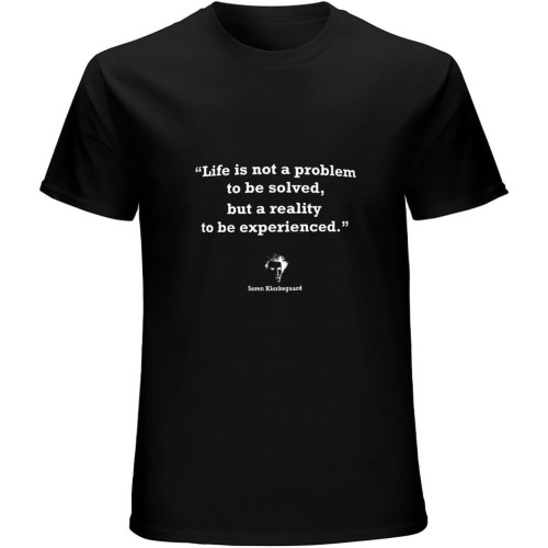 Soren Kierkegaard Awesome Best Tee Men T-Shirt Birth Gift Idea Occasion Quote Black Soren Kierkegaard Awesome Best Tee Men T-Shirt Birth Gift Idea Occasion Quote Black