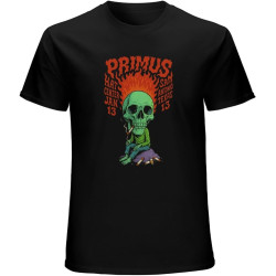 Primus T-Shirt Graphic Mens Basic Black Unisex Cotton Casual Tee Primus T-Shirt Graphic Mens Basic Black Unisex Cotton Casual Tee