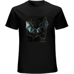 Vampire Bats Glow in The Dark Fantasy Shirt Mountain Skulbone Black Vampire Bats Glow in The Dark Fantasy Shirt Mountain Skulbone Black