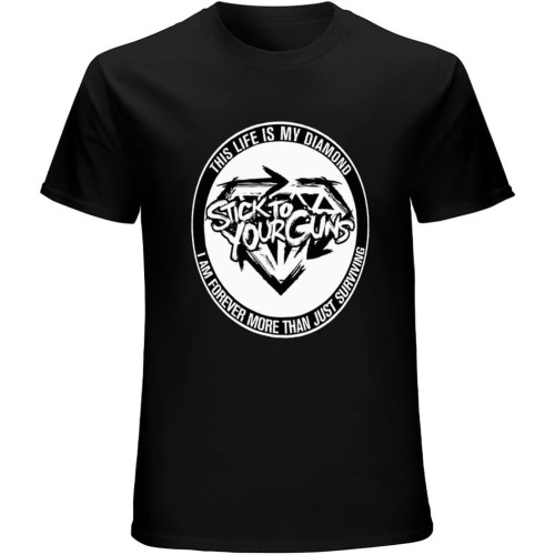 Men's Metal Oomph! - Bull - Napalm Records T-Shirt Print Tees Short Sleeve O Neck Black