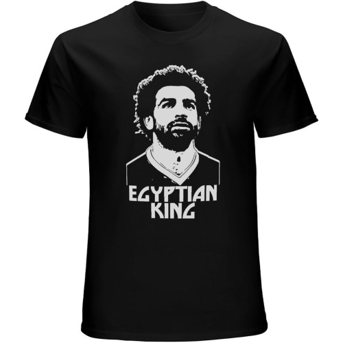 Men's Mo Salah T Shirt Black Men's Mo Salah T Shirt Black