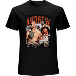 Men's Unisex Andrew Tate T-Shirt Black Men's Unisex Andrew Tate T-Shirt Black