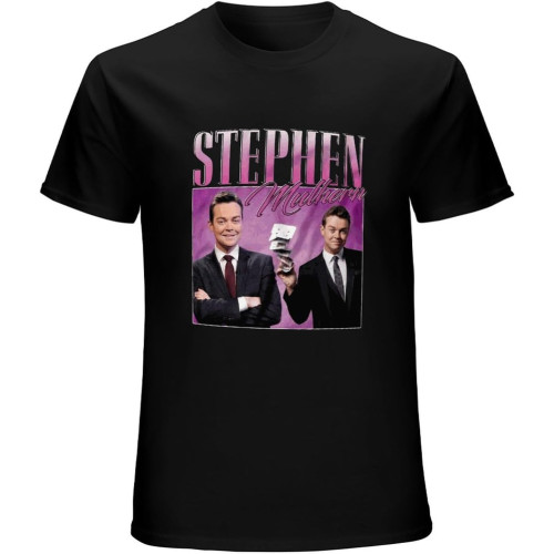Men's Stephen Mulhern Appreciation Fitted Ladies T-Shirt Homage Throwback Stag Hen Do Black Men's Stephen Mulhern Appreciation Fitted Ladies T-Shirt Homage Throwback Stag Hen Do Black