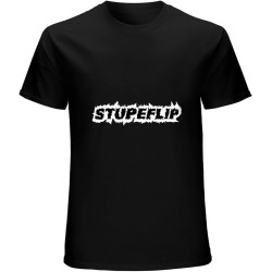 KIDE Men T Shirt t-Shirt Stupeflip T-Shirts Men T-Shirt Black