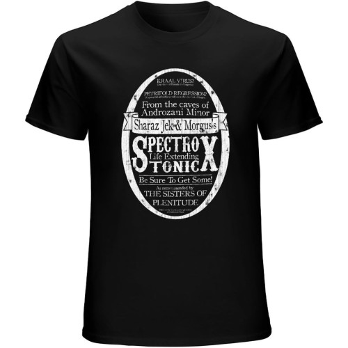 Spectrox Tonic 6 T Shirt for Men Black Spectrox Tonic 6 T Shirt for Men Black