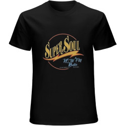 VEMS Super Soul Radio Vanishing Point Men's T-Shirt Black VEMS Super Soul Radio Vanishing Point Men's T-Shirt Black