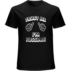 Trust Me I'm I am Russian Weiß Gelb Rot Men's Men's T-Shirt 100% Cotton UDSSR Russland Sowjetunion KGB Shirt SZ25478 Black Trust Me I'm I am Russian Weiß Gelb Rot Men's Men's T-Shirt 100% Cotton UDSSR Russland Sowjetunion KGB Shirt SZ25478 Black