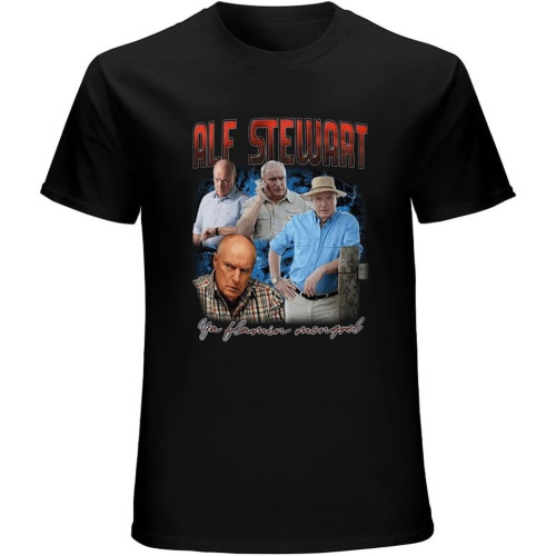 Vintage ALF Stewart - Home & Away Homage T-Shirt Funny 90s Tee Men's T-Shirts Black Vintage ALF Stewart - Home & Away Homage T-Shirt Funny 90s Tee Men's T-Shirts Black