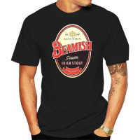 Popular Beamish Irish Stout Beer Men's Black T-Shirt Black Popular Beamish Irish Stout Beer Men's Black T-Shirt Black