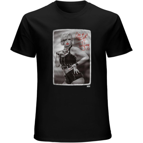 Toni Storm Chin Up Tits Out Men's Round Neck T-Shirt Black Toni Storm Chin Up Tits Out Men's Round Neck T-Shirt Black