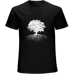 Men's Tree of Life T-Shirt Red Black Men's Tree of Life T-Shirt Red Black