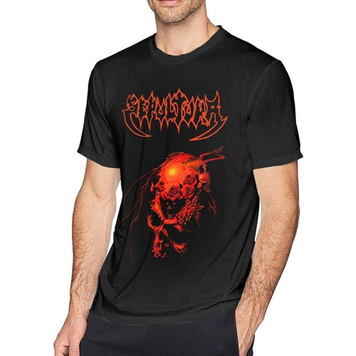 Mens Vintage Sepultura Tee Black