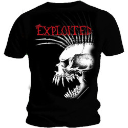 Exploited (The) - Bastard Skull T Shirt Black Exploited (The) - Bastard Skull T Shirt Black