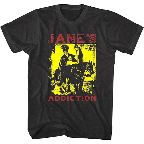 Janes Addiction Roman Horseback Men's T Shirt Metalconcert Tour Merch