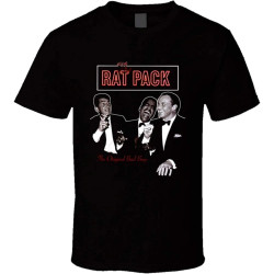 The Rat Pack T Shirt Black Black The Rat Pack T Shirt Black Black
