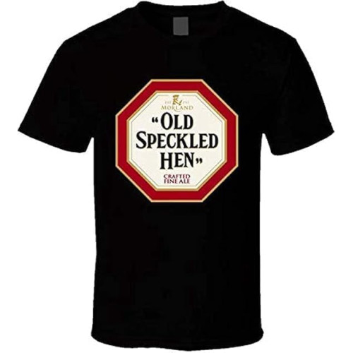 Old Speckled Hen Ale Men's T-Shirt, Size XXX-Large, Black Old Speckled Hen Ale Men's T-Shirt, Size XXX-Large, Black